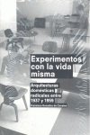 Experimentos con la vida misma, de A.A.V.V | portada del libro