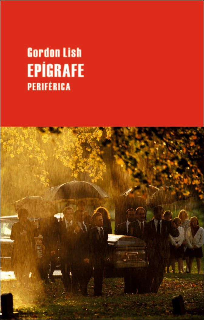Epígrafe, de Lish, Gordon | portada del libro