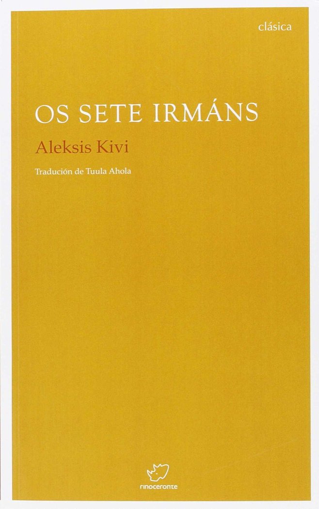 Os sete irmáns, de Kivi | portada del libro