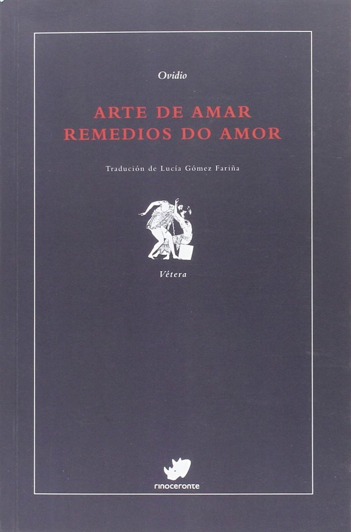 Arte de amar. Remedios do amor, de Ovidio | portada del libro
