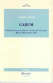 GARUM, de GARRIDO ORTIZ, CARMEN | portada del libro
