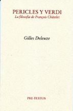 PERICLES Y VERDI PT-1073, de Gilles Deleuze | portada del libro