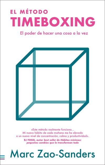 EL METODO TIMEBOXING, de ZAO-SANDERS, MARC | portada del libro