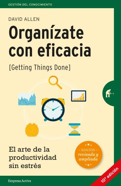 Organízate con eficacia, de Allen | portada del libro