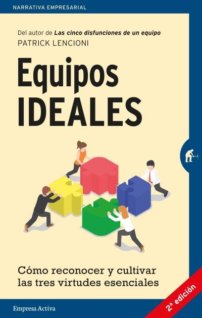 Equipos ideales, de Lencioni | portada del libro