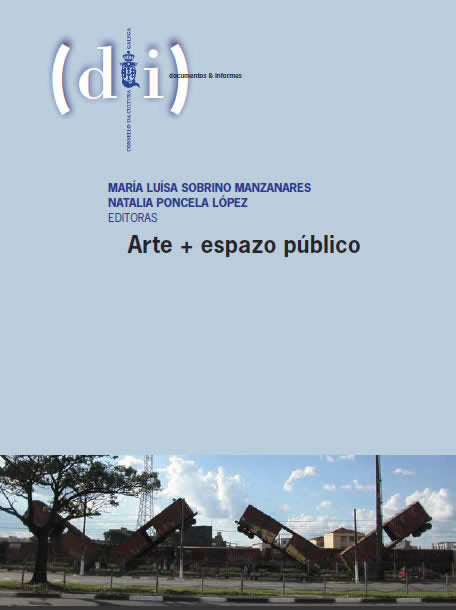 Arte + espazo público | portada del libro
