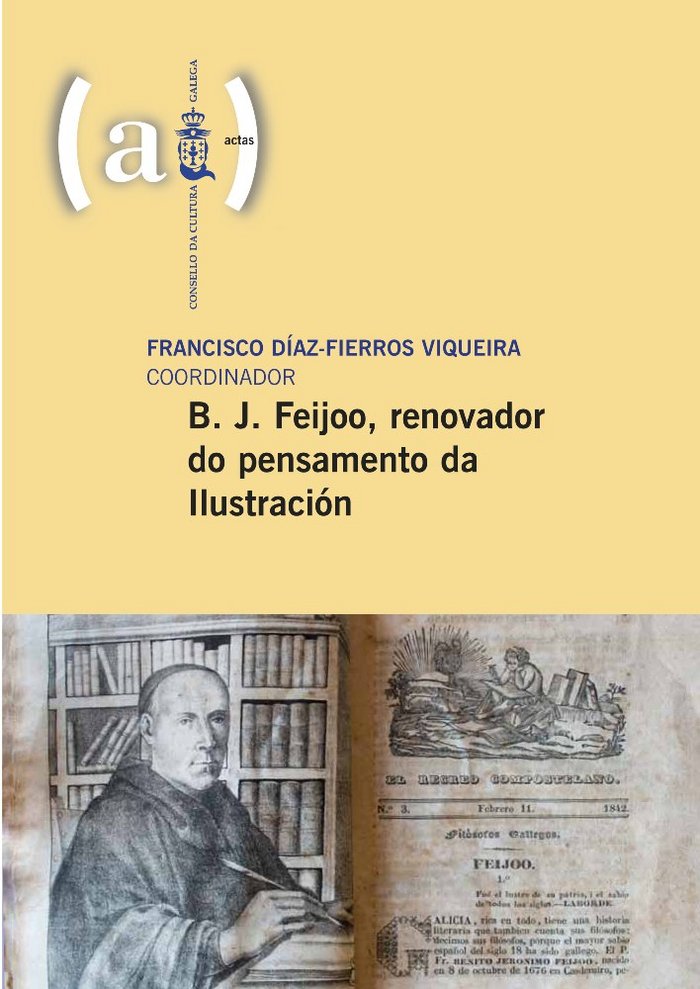 B. J. Feijoo, renovador do pensamento da Ilustración, de DíAZ-FIERROS VIQUEIRA, FRANCISCO | portada del libro