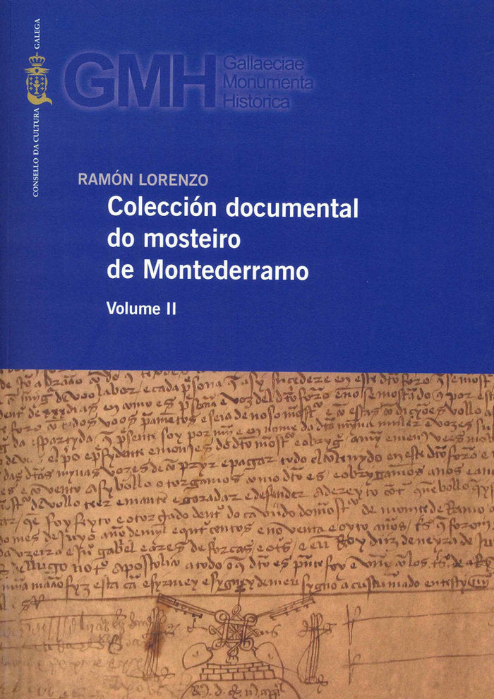 Colección documental do mosteiro de Montederramo, de Ramón Lorenzo#Maka Pérez | portada del libro