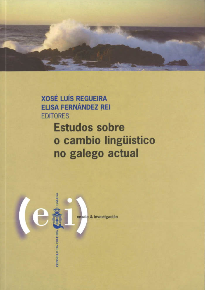 Estudos sobre o cambio lingüístico no galego actual, de VV.AA. | portada del libro