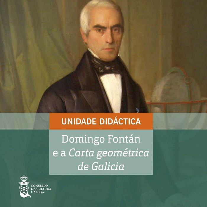 Domingo Fontán e a Carta geométrica de Galicia | portada del libro
