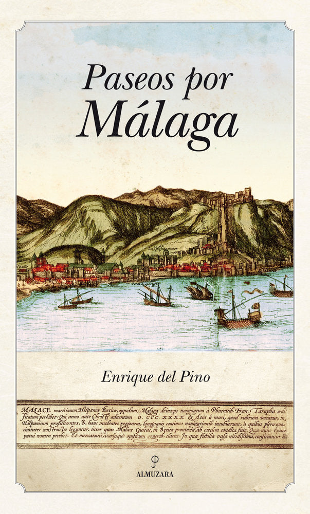 PASEOS POR MALAGA, de del Pino Chica | portada del libro