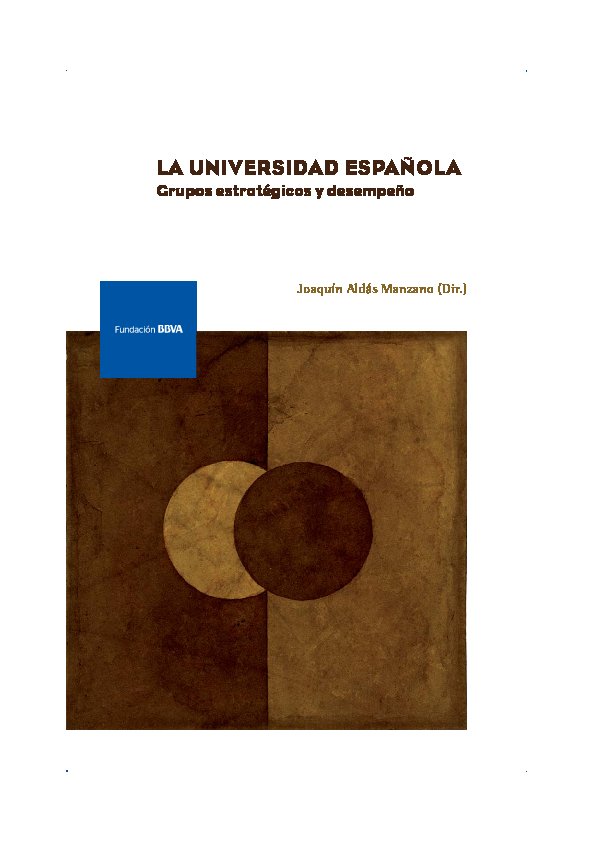 La universidad española, de Escribá Esteve, Alejandro | portada del libro
