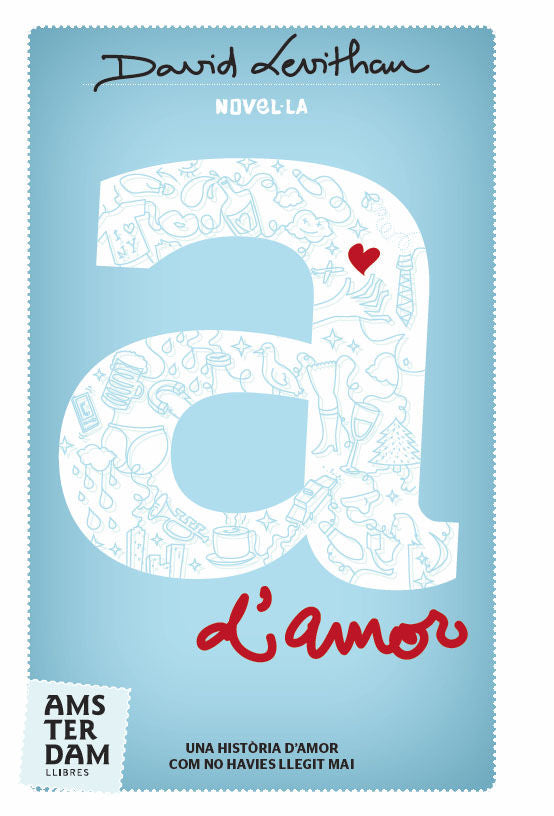 A d'amor, de Levithan | portada del libro