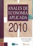 Anales de economía aplicada 2010, de TORREGROSA MARTI | portada del libro