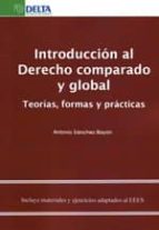 Introducción al derecho comparado y global, de Antonio Sánchez-Bayón | portada del libro