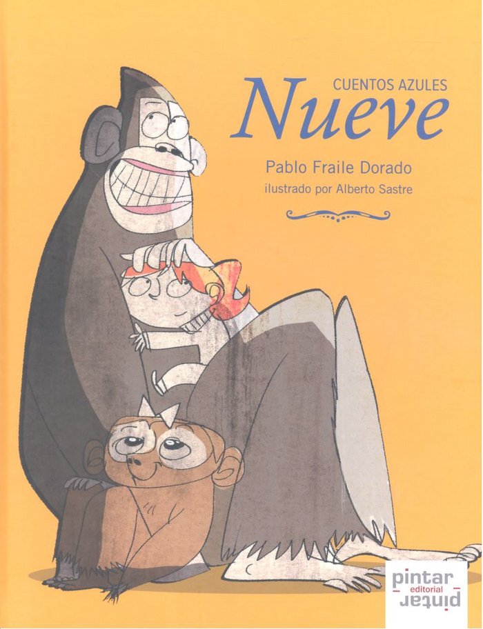 Nueve cuentos azules, de Fraile Dorado, Pablo | portada del libro