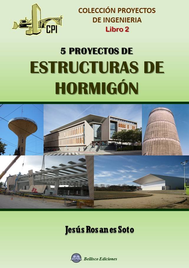 (II) CINCO PROYECTOS DE ESTRUCTURAS DE HORMIGON ("PROYECTOS DE INGENIERIA, VOL.II"), de VV.AA. | portada del libro