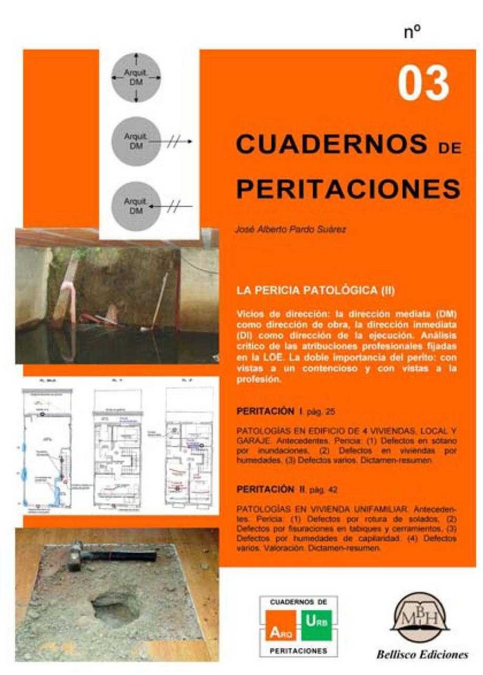 CUADRNOS DE PERITACIONES - Nº 3, de Pardo Suárez, José Alberto | portada del libro