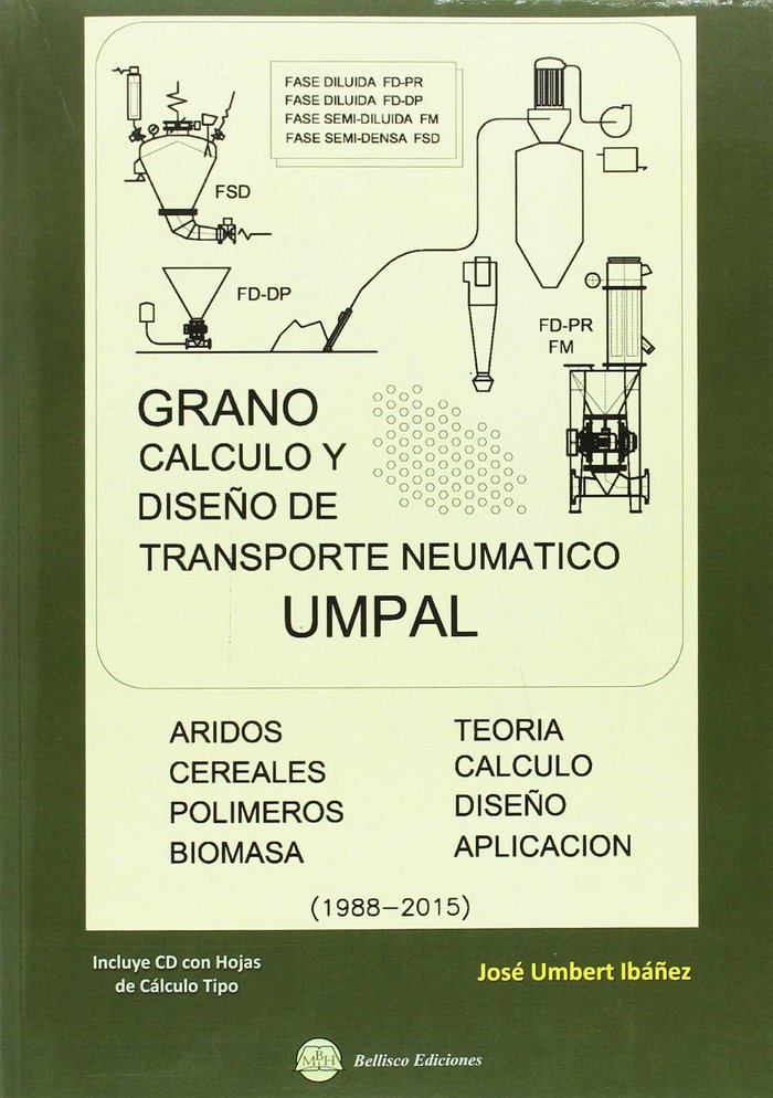 GRANO. Cálculo y Diseño de Tranbsporte Neumático UMPAL, de Umbert Ibáñez, José | portada del libro