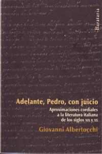 Adelante, Pedro, con juicio, de Albertocchi, Giovanni | portada del libro