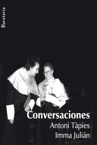 Conversaciones con Tàpies, de Julián González, Immaculada | portada del libro