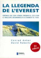 La llegenda de l'Everest, de Conrad Anker | portada del libro