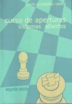CURSO DE APERTURAS, de Daniel Elguezábal Varela | portada del libro