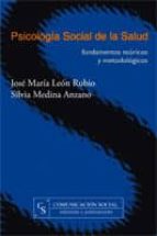 Psicología social de la salud, de José María León Rubio | portada del libro