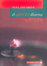 El sabor del dharma, de Gyetrul | portada del libro