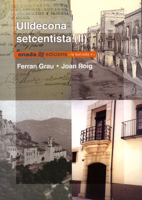 Ulldecona setcentista II, de Ferran Grau | portada del libro