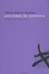 LECCIONES DE AUSENCIA + CD, de MARTIN TAFFAREL | portada del libro
