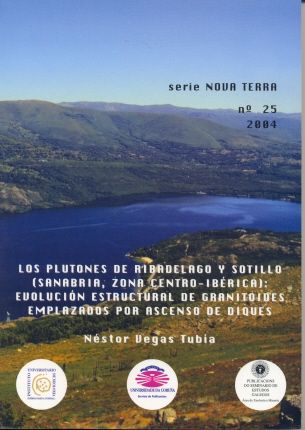 Los plutones de Ribadelago y Sotillo (Sanabria, zona centro-ibérica), de Vegas Tubia | portada del libro