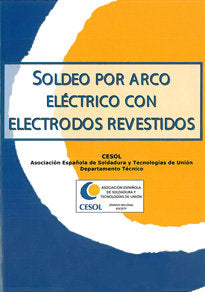 Soldeo por arco eléctrico con electrodo revestido, de AA VV | portada del libro