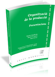 Organització de la producció, de Casadesús Fa, Martí | portada del libro