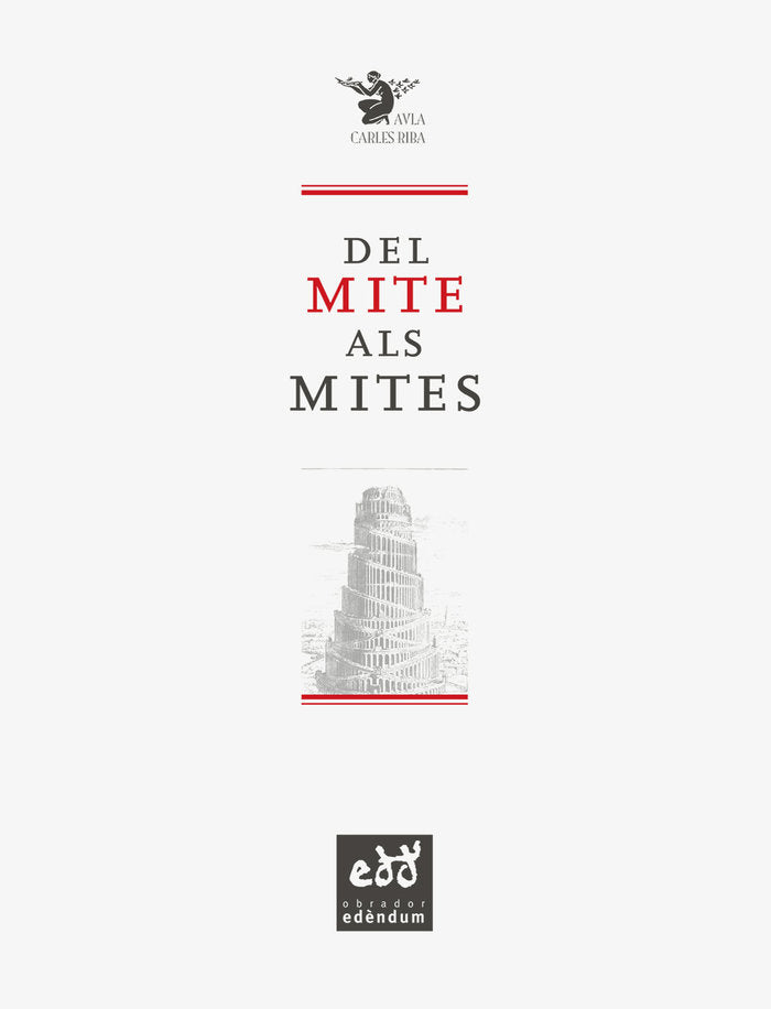 Del mite als mites, de AA. VV. | portada del libro