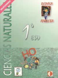 Repasa y aprueba, ciencias naturales, 1 ESO. Cuaderno. Libro del profesor, de Equipo Araar | portada del libro