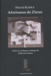 AFORISMOS DE ZURAU, de Kafka | portada del libro