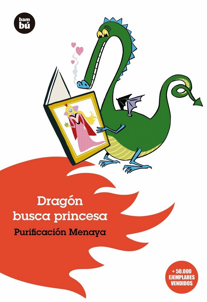 Dragón busca princesa, de Menaya Moreno, Purificación | portada del libro