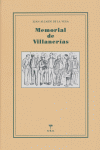 Memorial de villanerías, de Alcaide de la Vega, Juan | portada del libro