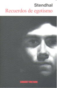 Recuerdos de egotismo, de Stendhal | portada del libro