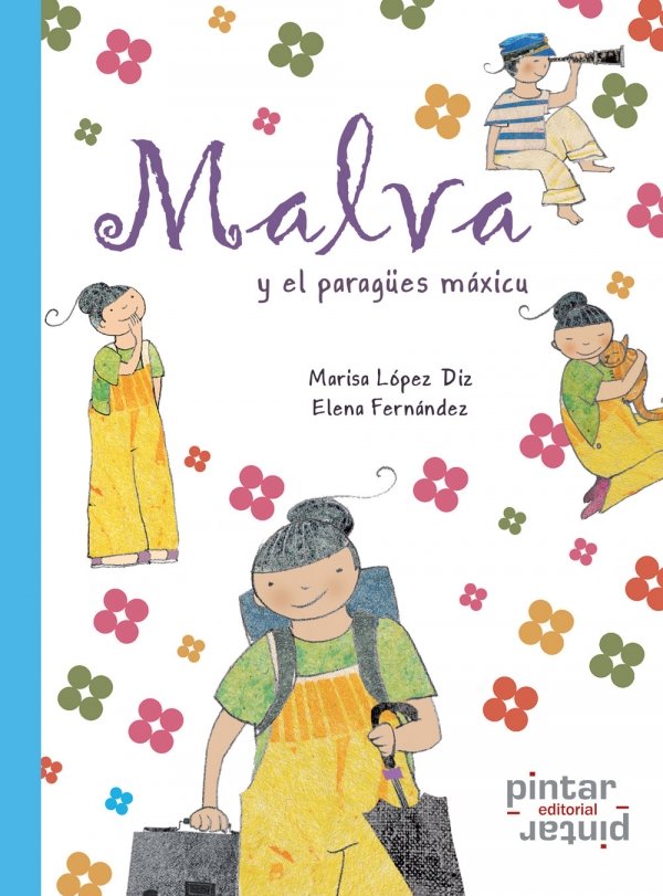 Malva y el paragües máxicu, de López Diz | portada del libro