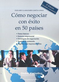COMO NEGOCIAR CON EXITO EN 50 PAISES, de LLAMAZARES,OLEGARIO | portada del libro