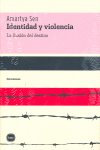 Identidad y violencia, de Sen, Amartya Kumar | portada del libro