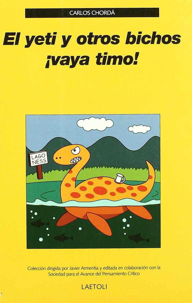 EL YETI Y OTROS BICHOS, de CARLOS CHORDA NAVARRO | portada del libro