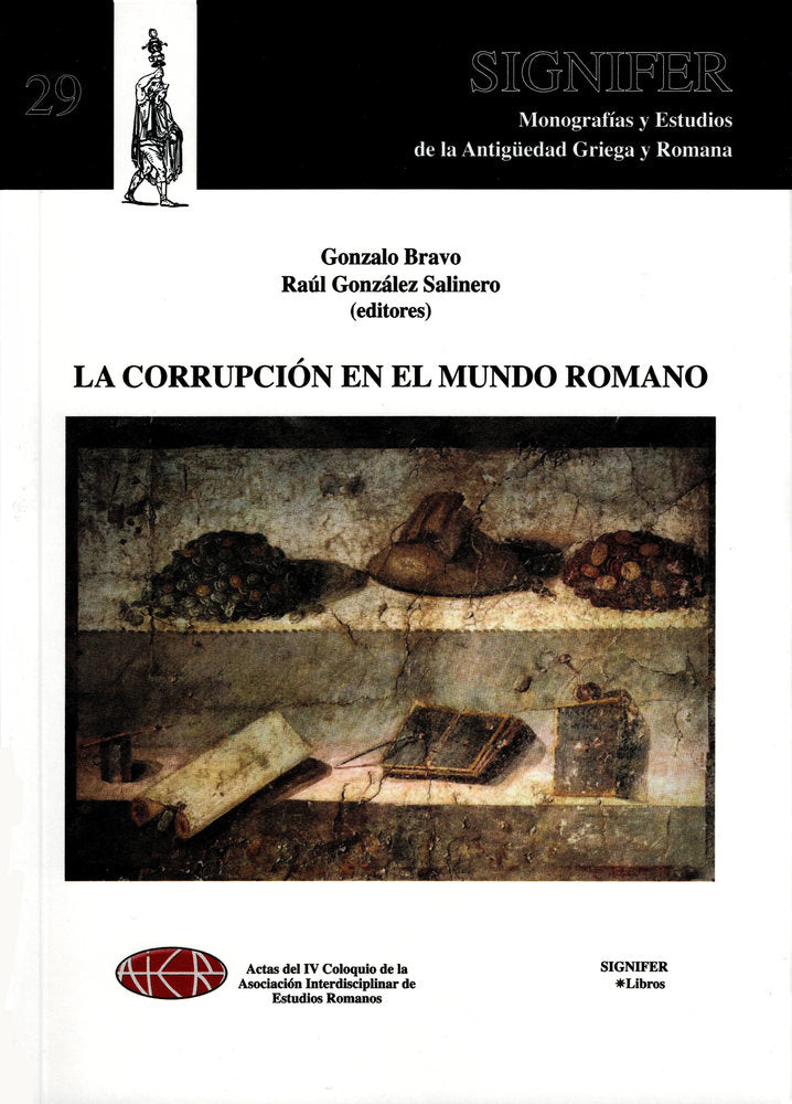 CORRUPCION EN EL MUNDO ROMANO, LA, de Bravo, Gonzalo | portada del libro