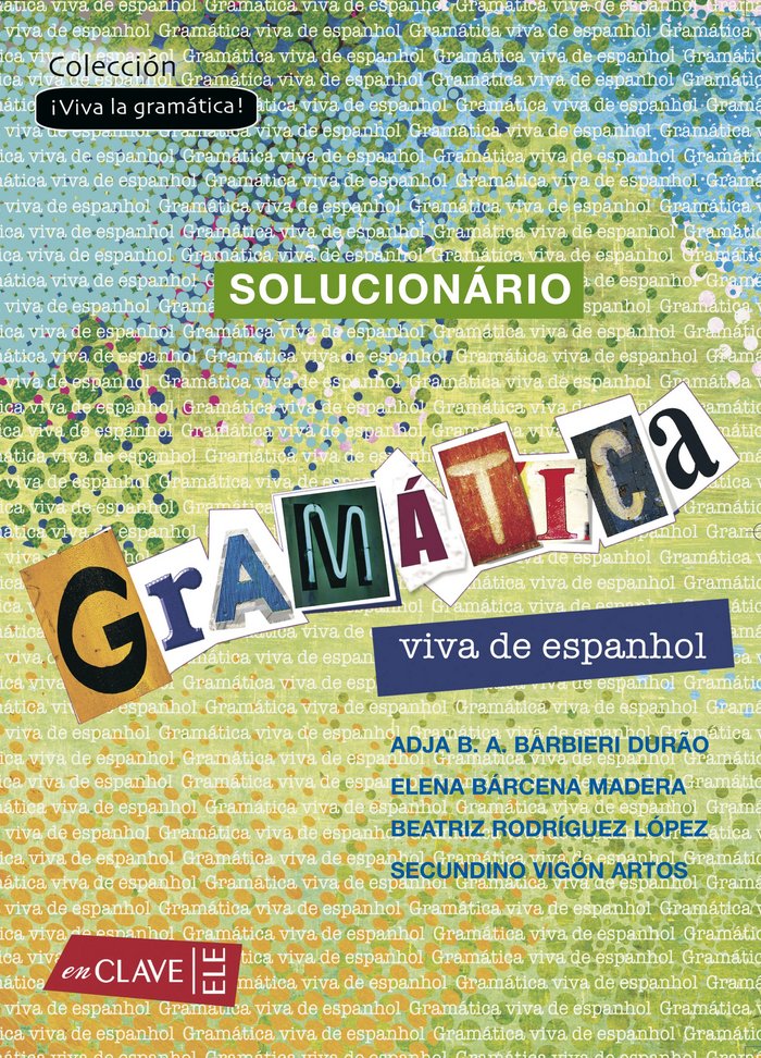 Gramática viva de espanhol - Solucionário, de BARBIERI DURAO, ADJA | portada del libro