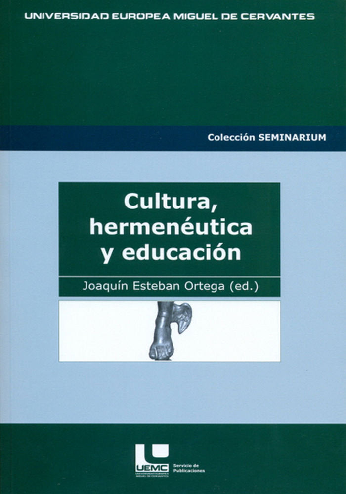 Cultura, hermenéutica y educación, de y otros | portada del libro