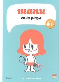 MANU EN LA PLAYA, de Arandojo | portada del libro
