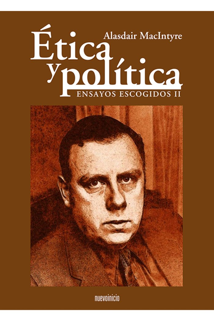 Ètica Política, de MACINTYRE, ALASDAIR | portada del libro