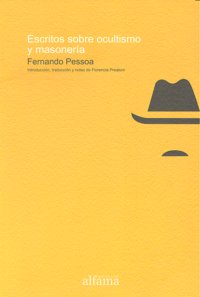 Escritos sobre ocultismo y masoner¡a, de Fernando Pessoa | portada del libro